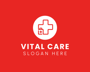 Medical Emergency Kit logo design