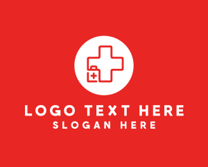 Medical Emergency Kit logo design