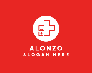 Medical Emergency Kit logo design