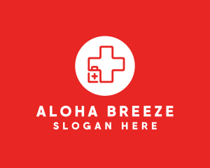 Medical Emergency Kit logo design