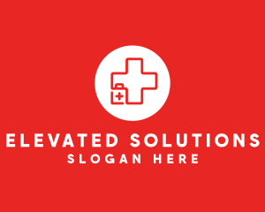 Medical Emergency Kit logo design