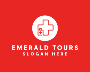 Medical Emergency Kit logo design