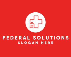 Medical Emergency Kit logo design