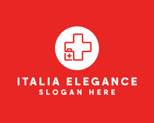 Medical Emergency Kit logo design