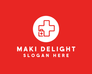 Medical Emergency Kit logo design