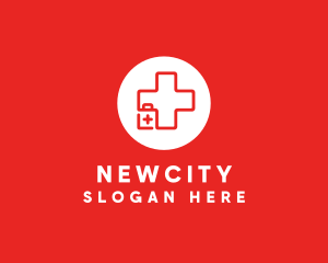 Medical Emergency Kit logo design