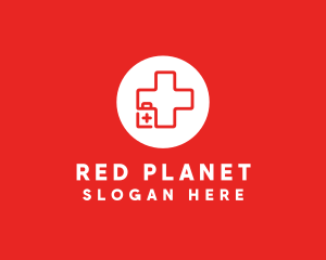 Medical Emergency Kit logo design