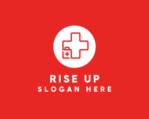 Medical Emergency Kit logo design