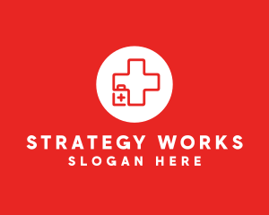 Medical Emergency Kit logo design