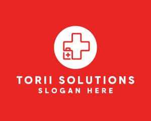 Medical Emergency Kit logo design