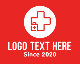 First Aid - Medical Emergency Kit logo design