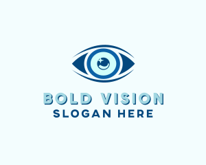 Optical Contact Lens logo design