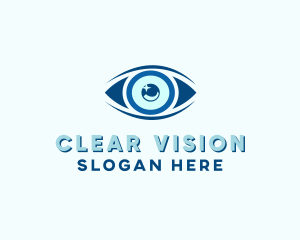 Optical Contact Lens logo design