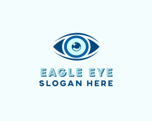 Optical Contact Lens logo design