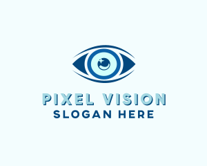 Optical Contact Lens logo design