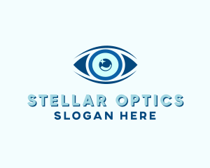 Optical Contact Lens logo design