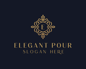 Elegant Flower Event logo design