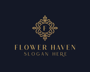 Elegant Flower Event logo design