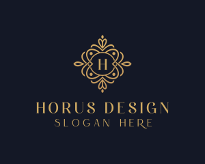 Elegant Flower Event logo design