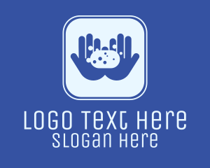 Wash Hands - Hand Wash Soap App logo design