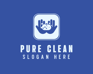 Handwash Soap App logo design