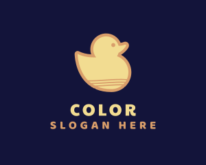 Animal - Yellow Cute Duckling logo design