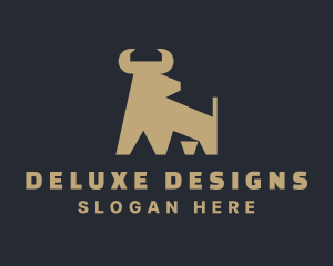 Deluxe - Deluxe Bull Company logo design