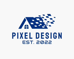 Digital Pixel House  logo design