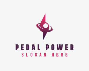 Lightning Power Bolt logo design