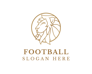 Luxury Lion Animal Logo