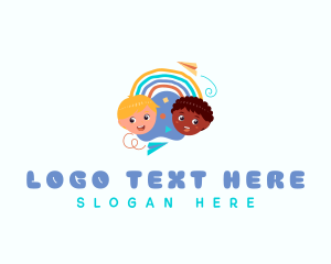 Diversity - Fun Daycare Children logo design