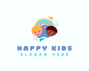 Fun Daycare Children logo design