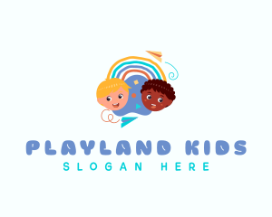 Fun Daycare Children logo design