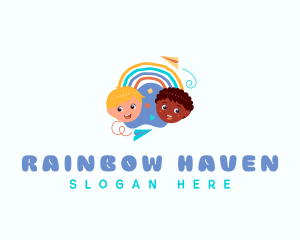 Fun Daycare Children logo design