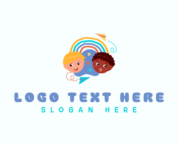 Diversity - Fun Daycare Children logo design