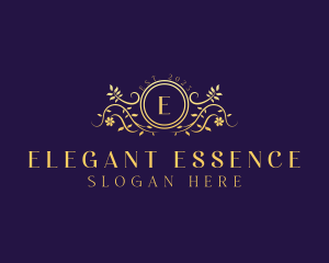 Elegant Floral Garden logo design