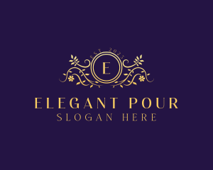 Elegant Floral Garden logo design