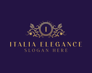 Elegant Floral Garden logo design