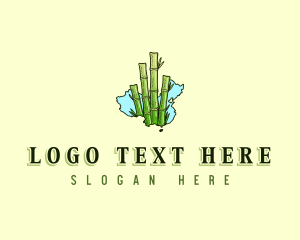 China Bamboo Plant Logo