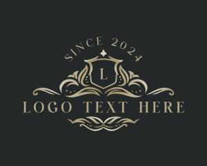 Salon - Classic Vintage Insignia logo design
