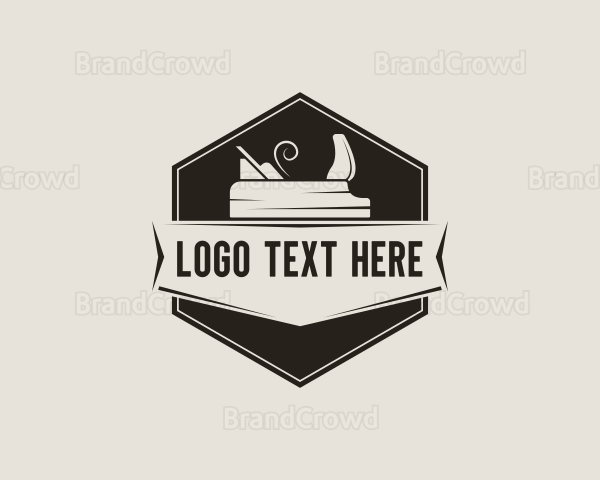 Carpentry Hand Planer Logo