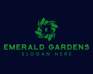 Herbal Leaf Eco logo design