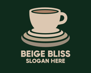 Beige - Beige Coffee Cup logo design