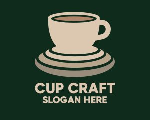 Cup - Beige Coffee Cup logo design