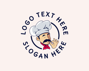 Cartoon - Culinary Food Chef Diner logo design