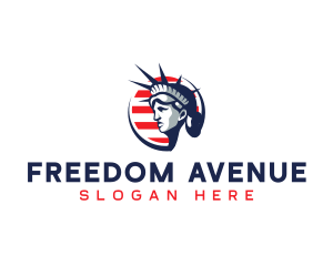 Liberty - America Statue of Liberty logo design