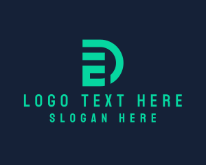 Digital Marketing - Modern Banking Company logo design