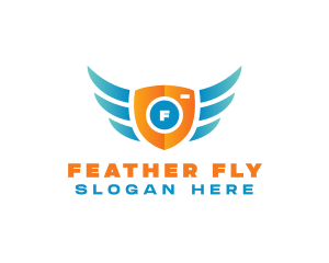 Flying Shield Media logo design