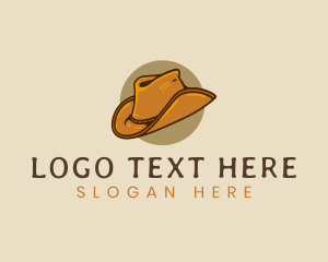 Costume - Western Cowboy Hat logo design