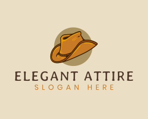 Attire - Western Cowboy Hat logo design